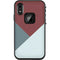 Marsala Triangle Shapes LifeProof Fre iPhone Skin