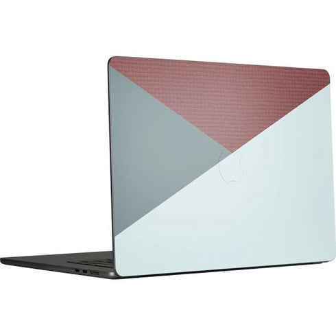 Marsala Triangle Shapes MacBook Air 15 in (2023) Skin