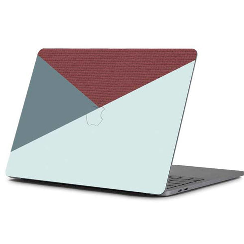 Marsala Triangle Shapes Apple MacBook Pro 13-inch Skin