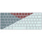 Marsala Triangle Shapes Magic Keyboard Skin