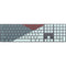 Marsala Triangle Shapes Magic Keyboard with Numeric Keypad Skin