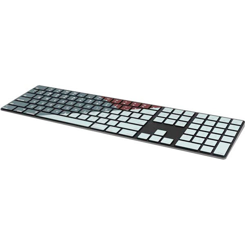 Marsala Triangle Shapes Magic Keyboard with Numeric Keypad Skin