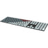 Marsala Triangle Shapes Magic Keyboard with Numeric Keypad Skin