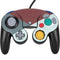 Marsala Triangle Shapes Nintendo GameCube Controller Skin