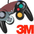 Marsala Triangle Shapes Nintendo GameCube Controller Skin