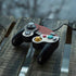 Marsala Triangle Shapes Nintendo GameCube Controller Skin
