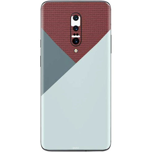 Marsala Triangle Shapes OnePlus 7 Pro Skin