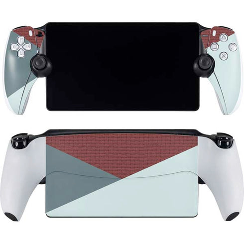 Marsala Triangle Shapes PlayStation Portal Remote Player Skin