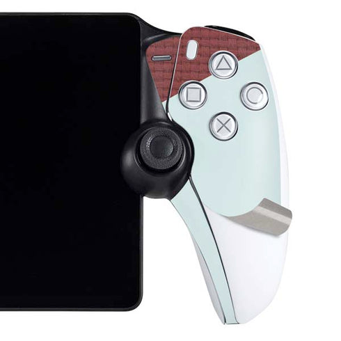 Marsala Triangle Shapes PlayStation Portal Remote Player Skin