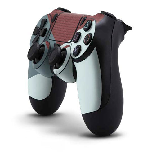 Marsala Triangle Shapes PS4 Controller Skin