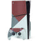 Marsala Triangle Shapes PS5 Slim Disk Bundle Skin