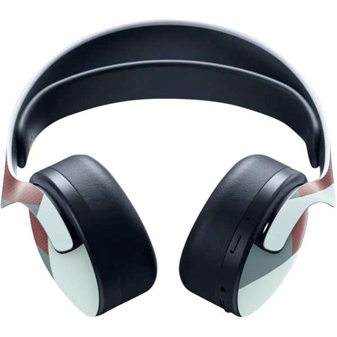 Marsala Triangle Shapes PULSE 3D Wireless Headset for PS5 Skin