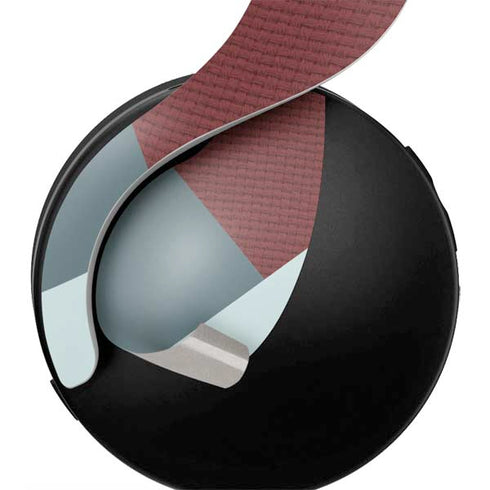 Marsala Triangle Shapes PULSE 3D Wireless Headset for PS5 Skin