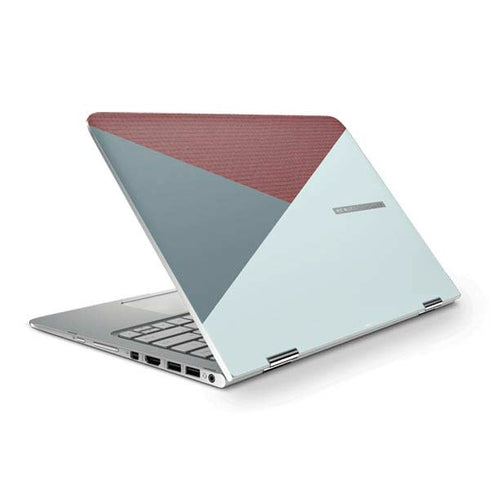 Marsala Triangle Shapes HP Spectre Skin