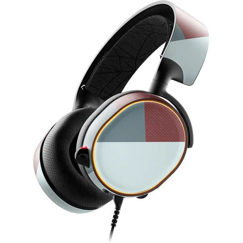 Marsala Triangle Shapes SteelSeries Arctis 5 Skin