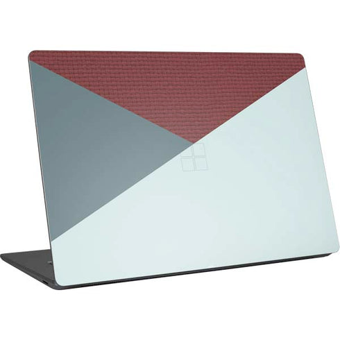 Marsala Triangle Shapes Surface Laptop 4 15in Skin
