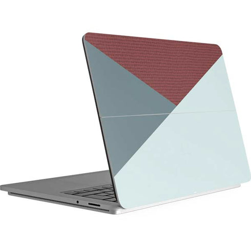 Marsala Triangle Shapes Surface Laptop Studio Skin