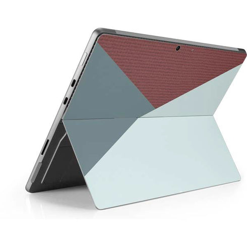 Marsala Triangle Shapes Surface Pro 8 Skin