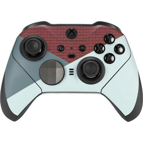 Marsala Triangle Shapes Xbox Elite Wireless Controller Series 2 Skin