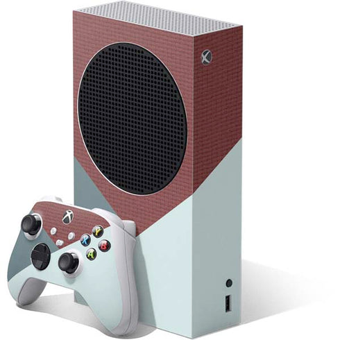 Marsala Triangle Shapes Xbox Series S Skins