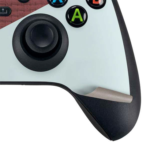 Marsala Triangle Shapes Xbox Series X Controller Skin