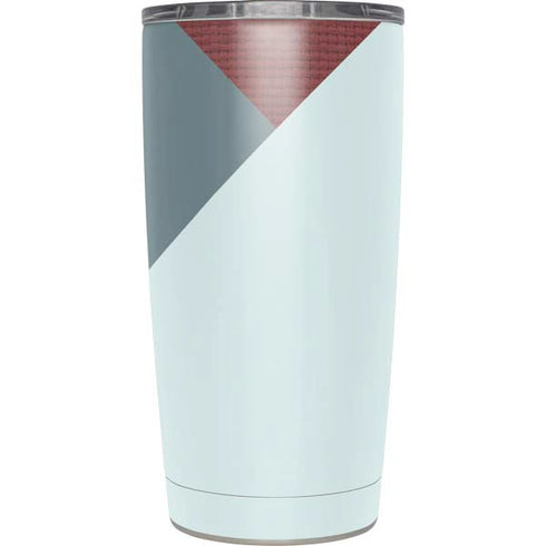 Marsala Triangle Shapes Yeti 20oz Tumbler Skin