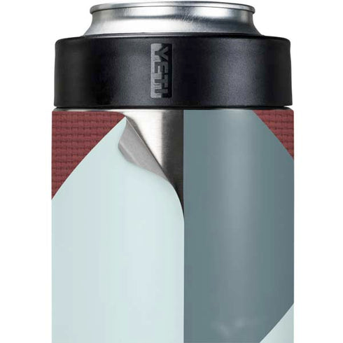 Marsala Triangle Shapes Yeti Colster Can Insulator Skin