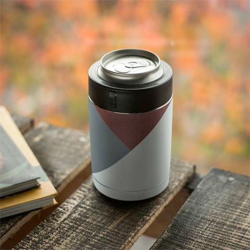 Marsala Triangle Shapes Yeti Colster Can Insulator Skin