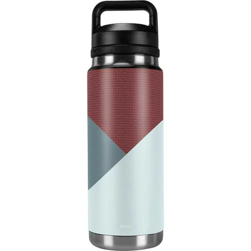 Marsala Triangle Shapes YETI Rambler 26oz Bottle Skin