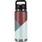 Marsala Triangle Shapes YETI Rambler 26oz Bottle Skin
