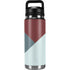 Marsala Triangle Shapes YETI Rambler 26oz Bottle Skin