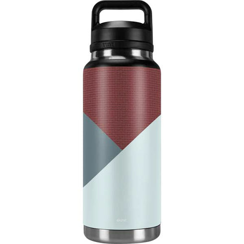 Marsala Triangle Shapes YETI Rambler 36oz Bottle Skin
