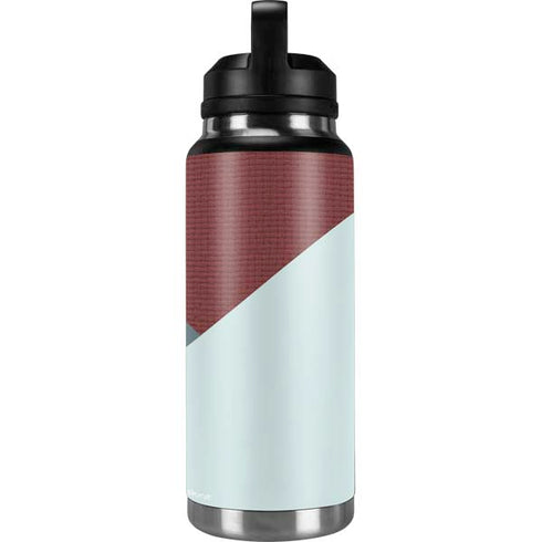 Marsala Triangle Shapes YETI Rambler 36oz Bottle Skin