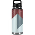 Marsala Triangle Shapes YETI Rambler 36oz Bottle Skin