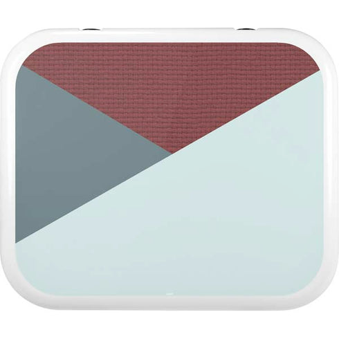Marsala Triangle Shapes YETI Roadie 24 Hard Cooler Skin