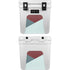 Marsala Triangle Shapes YETI Roadie 24 Hard Cooler Skin