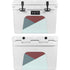 Marsala Triangle Shapes YETI Tundra 35 Hard Cooler Skin