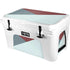 Marsala Triangle Shapes YETI Tundra 45 Hard Cooler Skin