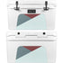 Marsala Triangle Shapes YETI Tundra 45 Hard Cooler Skin
