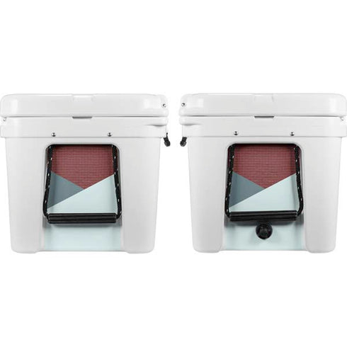 Marsala Triangle Shapes YETI Tundra 65 Hard Cooler Skin