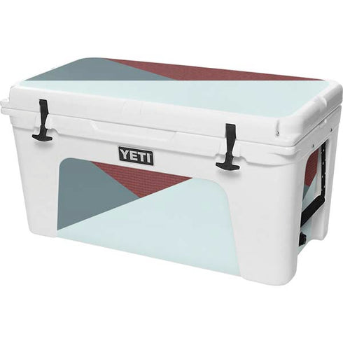 Marsala Triangle Shapes YETI Tundra 75 Hard Cooler Skin