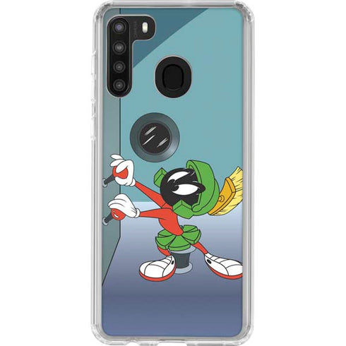 Looney Tunes Marvin Galaxy A21 Clear Case