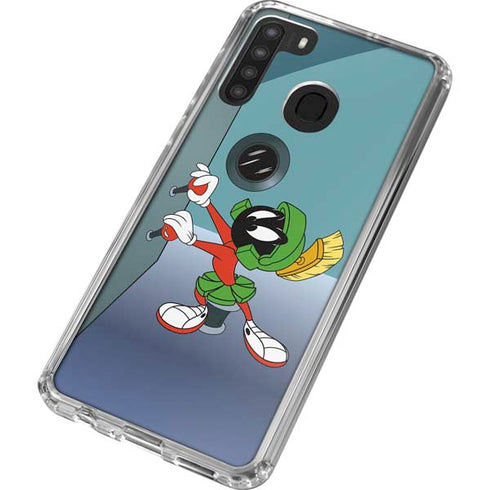 Looney Tunes Marvin Galaxy A21 Clear Case