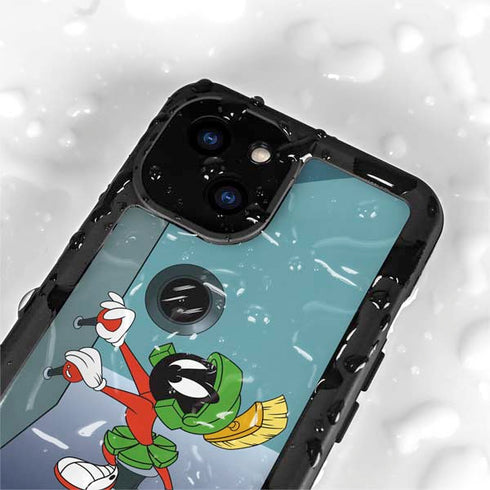 Looney Tunes Marvin iPhone 13 Mini Waterproof Case