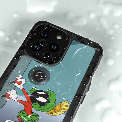 Looney Tunes Marvin iPhone 14 Pro Max Waterproof Case