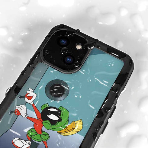 Looney Tunes Marvin iPhone 15 Waterproof Case