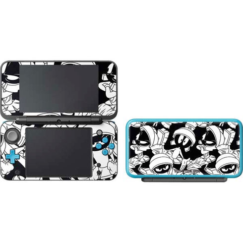 Looney Tunes Marvin Super Sized Pattern Nintendo 2DS XL (2017) Skin