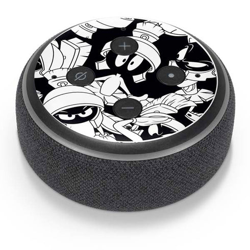 Looney Tunes Marvin Super Sized Pattern Amazon Echo Dot Skin