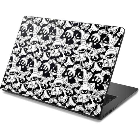 Looney Tunes Marvin Super Sized Pattern Dell Chromebook Skin