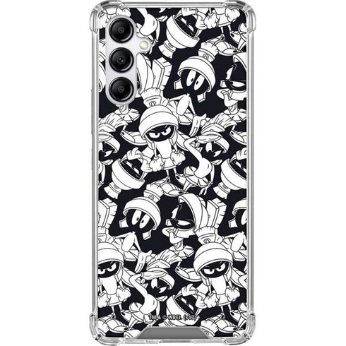 Looney Tunes Marvin Super Sized Pattern Galaxy A14 5G Clear Case